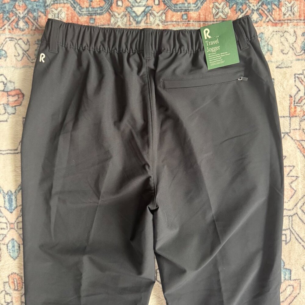 Right of Way Men's Travel Jogger Black - size Medium NWT - Picture 5 of 5